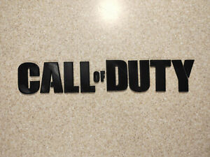 ÉNORME PANNEAU MURAL LOGO Call of Duty de 2 pieds (imprimé en 3D, salle de jeux, jeu vidéo)