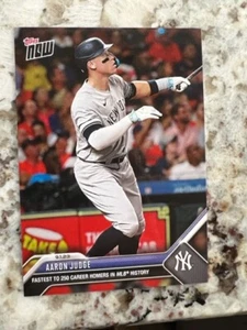2023 TOPPS NOW MLB CARD NEW YORK YANKEES AARON JUDGE #800 250 CAREER HOME RUNS - Picture 1 of 1