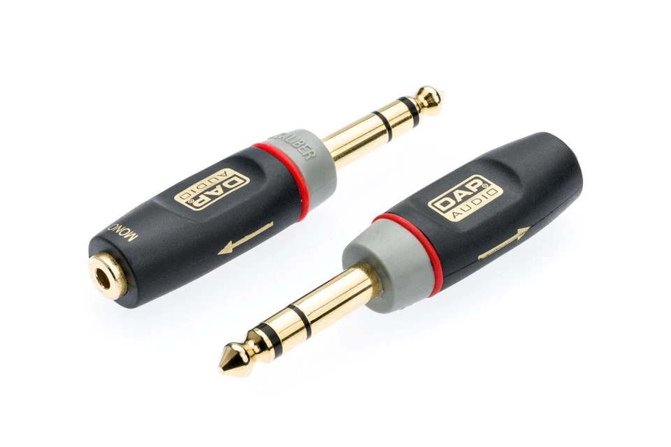  Enchufe conector estéreo de 3,5 mm a 6,35 mm (1/4") conector estéreo QTY X1 - XGA13 Foto 1 de 1