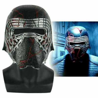 Cosplay Star Wars 9 Die Aufstieg von Skywalker Kylo Ren Helm Harte PVC Helm Neu - Bild 1 von 4