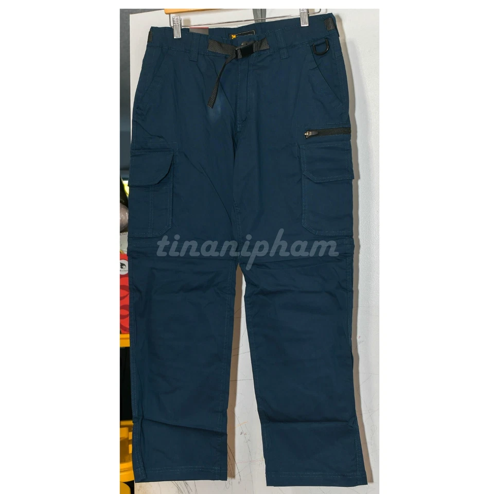 Pantalones Cortos BC Clothing Para Hombre Convertibles Elastizados Carga Senderismo, Bolsillos con Cremallera Foto 1 de 1