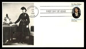 Mayfairstamps US FDC 1982 Dr Mary Walker First Day Cover aaj_63775