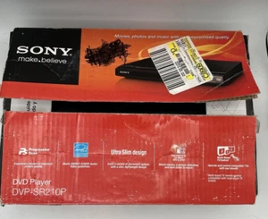 SONY CD/DVD Player DVP-SR210P With Remote & RCA Cables - Picture 1 of 15