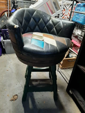 vintage whiskey barrel chair Cover
