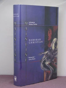 1st, signed by 2 (author,artist), Mainline by Deborah Christian (1996,HB) SF - Picture 1 of 2