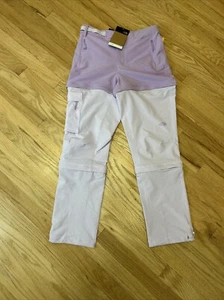 The North Face Damen Bridgeway Zip-Off Hose leicht flieder neu mit Etikett $ 125 Größe 0 - Bild 1 von 6