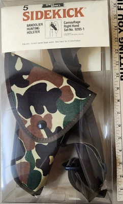 Ruger RH Bandolier & Hip Camo size 5 Holster 3.7"-6" bbl LG autos 9205-1 - Image 1 of 4