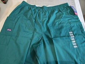 New Cherokee Workwear Size 2XL Hunter Green Traditional Style Cargo 4200 NWT - Picture 1 of 6