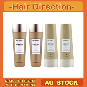 2 Sets Goldwell Kerasilk Control Shampoo + Kerasilk Control Conditioner - Picture 1 of 1