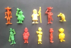 Figuras LUCKY LUKE Coleccionables Plástico Monocromático Años 70 de Perú. - Imagen 1 de 16