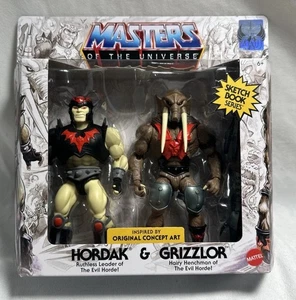 Neu Masters of the Universe Origins Skizzenbuch Serie Hordak & Grizzlor Figuren - Bild 1 von 2