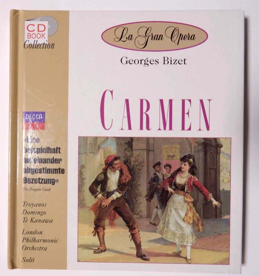 La Gran Opera Georges Bizet Alles über Carmen Troyanos Domingo Solti CD Oper - Bild 1 von 4