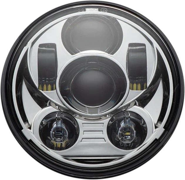 Custom Dynamics 5.75" LED Headlamp Chrome #CD-575-C Harley Davidson - Image 1 of 1