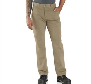 Carhartt Hose Herren 54x30 Khaki Relaxed Fit Rugged Flex Rigby - Bild 1 von 6