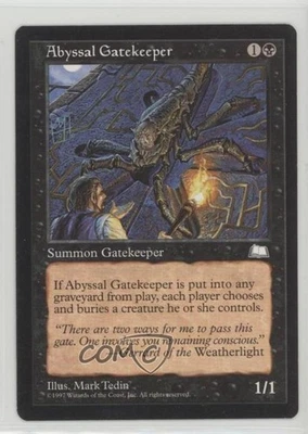 Abyssal Gatekeeper Magic: Weatherlight 1997 - Image 1 of 2