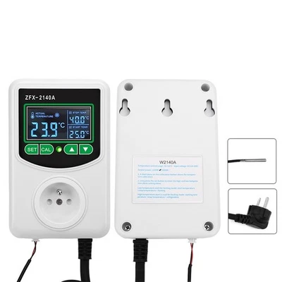 Temperature Controller Socket with LCD Display and Wide Range 45 to 300 Celsius - Image 1 of 4