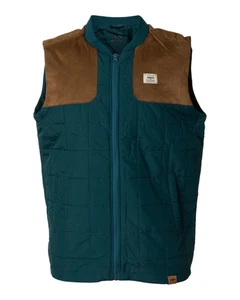 Banded Backcountry Quilted Teal Vest - Picture 1 of 3
