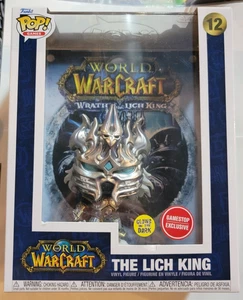 World of Warcraft The Lich King Pop! Vinyl Figure #12 Funko Glow Dark Gamestop - Picture 1 of 1