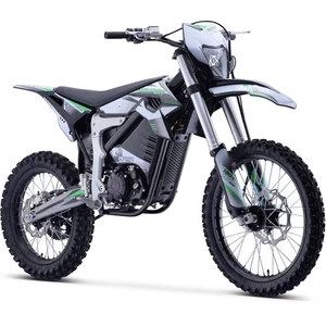 MotoTec® - Venom 72v 12000w Electric Dirt Bike White - Picture 1 of 24
