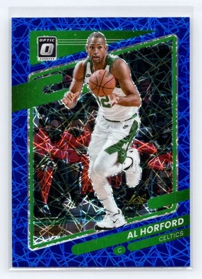 2021-22 Donruss Optic #37 Al Horford Blue Velocity Boston Celtics - Image 1 of 2