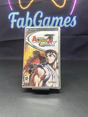 Street Fighter Alpha 3 MAX PSP Playstation Portable Game + Manual - Image 1 of 3