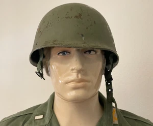 VIETNAM WAR (1967) US ARMY M1C AIRBORNE PARATROOPER HELMET LINER - Picture 1 of 19
