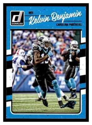 2016 Donruss  #42 Kelvin Benjamin - Carolina Panthers - Image 1 of 2