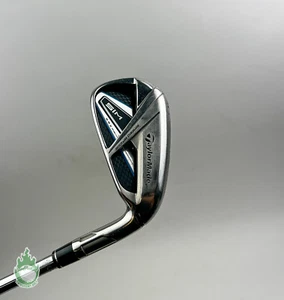 Used Right Handed TaylorMade Sim Max 6 Iron KBS 85g Stiff Steel Golf Club - Picture 1 of 11