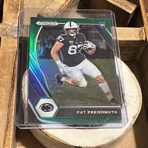 Pat Freiermuth 2021 Panini Prizm Draft Picks #127 Green Prizm RC Penn State🔥
