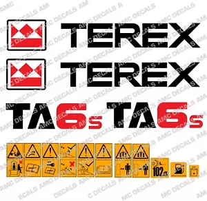 Terex TA6s Dumper Aufkleber - Bild 1 von 1