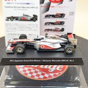 Kyosho 1/64 Vodafone McLaren Mercedes MP4-26 #4 Jenson Button Suzuka Japan GP - Picture 1 of 4