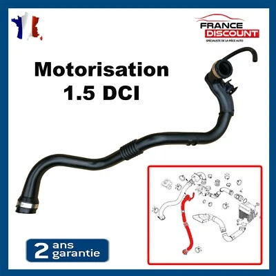 Durite de Turbo Gaine Suralimentation Prévu Pour CLIO MEGANE 1.5 DCI 8200166828 - Bild 1 von 2