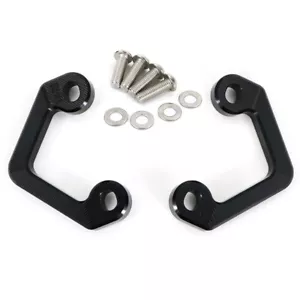 Kit de soporte de gancho de carreras de aluminio negro mercado de accesorios apto para Yamaha FZ 10 2016-2021 - Imagen 1 de 5