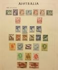 1959-1962 ESTATE pre decimal Australian Stamps on page.