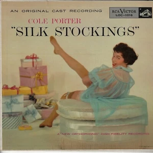 SILK STOCKINGS original cast U.S. RCA LP original 1955 in GATEFOLD COVER - Picture 1 of 6