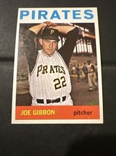 1964 Topps Baseball Card #307 - Joe Gibbon!!