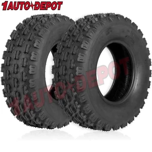 2 Set, 21X7-10 Sport ATV Tires, 4PR 21-7-10 21x7.00x10 UTV ATV Quad Front Tyres - Picture 1 of 7