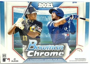 2021 Bowman Chrome Baseball HTA Choice Box - Picture 1 of 1