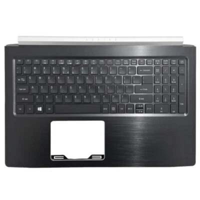 For Acer Aspire A515-51G A615-51 A515-41G Upper Palmrest Cover Keyboard US/INT - Image 1 of 2