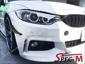 2014+ FIBRA DE CARBONO BMW F33 435i CONVERTIBLE M DEPORTIVO PARACHOQUES DELANTERO ALETAS LATERALES CF - Imagen 1 de 4