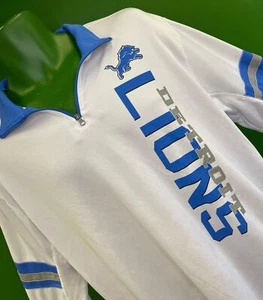 NFL Detroit Lions 1/4 Zip Wicking Pullover Top Men's X-Large - Picture 1 of 5