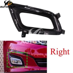 Fits For Kia Optima K5 2014-2015 Right Side Front Bumper Fog Lamp Cover Frame - Picture 1 of 6