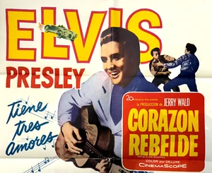 Corazón Rebelde - Elvis Presley - Wild In The Country- One Sheet 27x41 (Spanish) - Picture 1 of 12