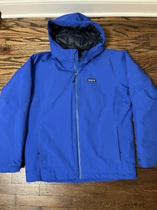 Patagonia Windsweep Down Hoody H2No Men‘s Size Large L - STY 84890 Blue - Picture 1 of 11