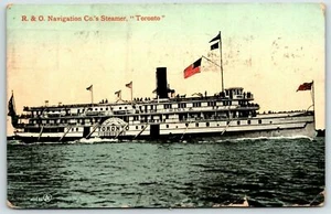 1912 Steamer Toronto Steam Ship R.O. Navigation Co. Canadian Exhibition  A13 - Picture 1 of 3
