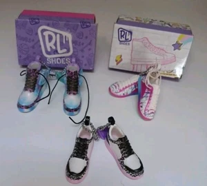 Real Littles Zapatos X 3 Pares Tenis Zapatos RL Coleccionables - Imagen 1 de 4