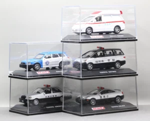 Real-X 1/72 Japan Police Car Toyota Crown Celica Estima Subaru Legacy (5 Car) - Picture 1 of 3