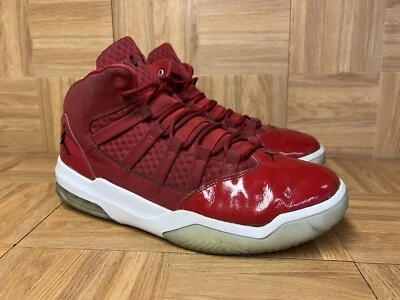 RARO🔥 Zapatos para hombre Nike Air Jordan Max AURA Gimnasio Rojo Patente Talla 13 CQ9451-600 Foto 1 de 4