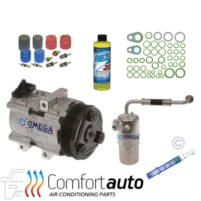 Kit de compresor de aire acondicionado compatible con: Ford F-150 F150 V8 2002-2003 4,6 L 5,4 L no súper resistente Foto 1 de 4