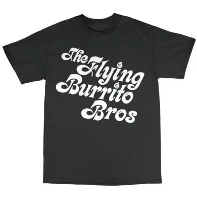 The Flying Burrito Brothers T-Shirt 100% Cotton Gram Parsons Chris Hilman
